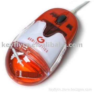 Aqua/Liquid Ball and Optical Mouse